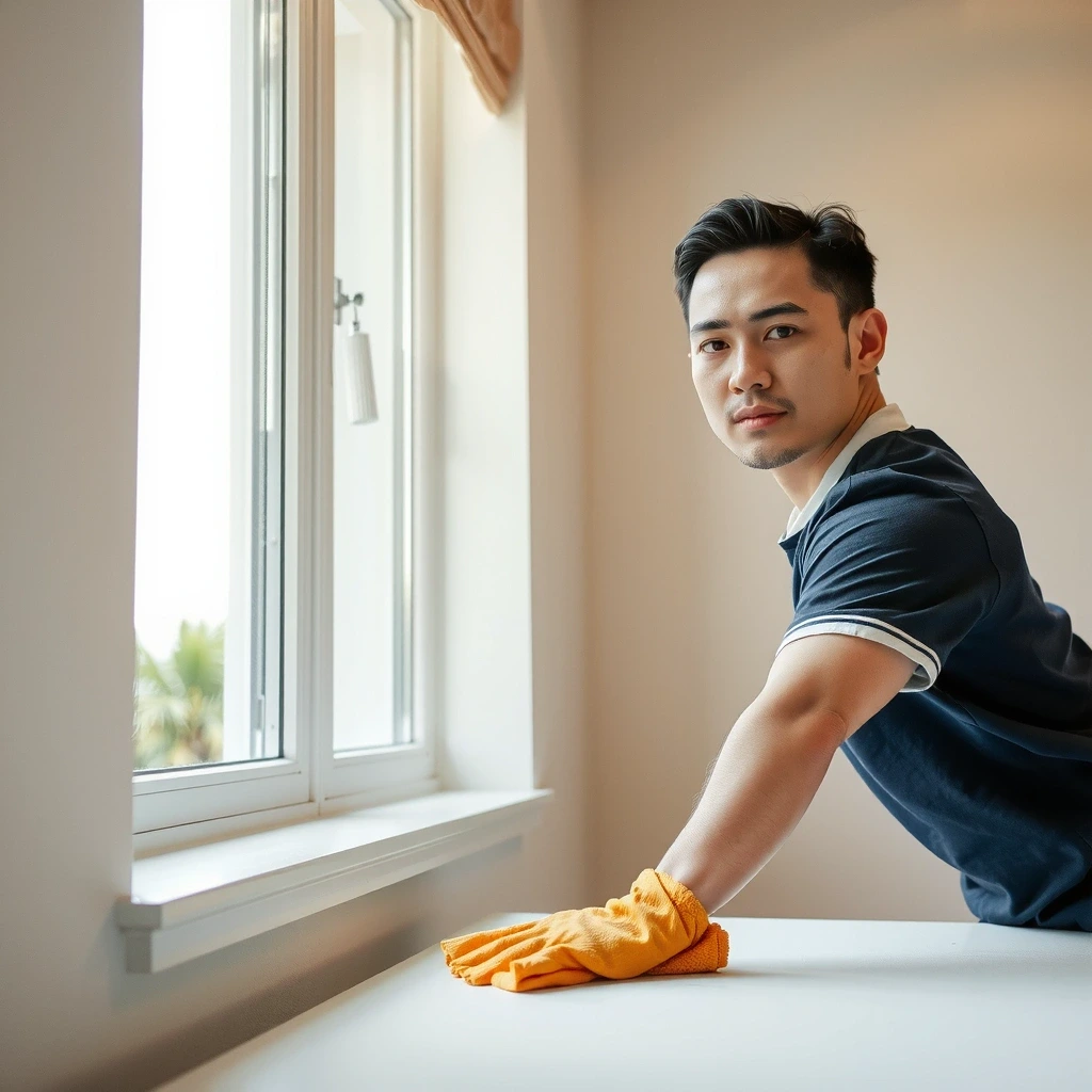 Detail-oriented baseboard cleaning