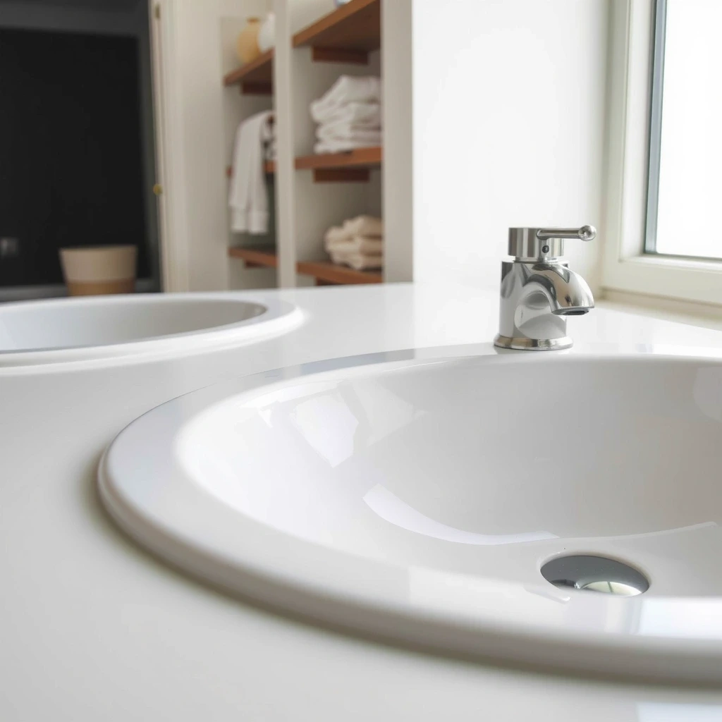 Spotless bathroom fixtures reflecting clean standards