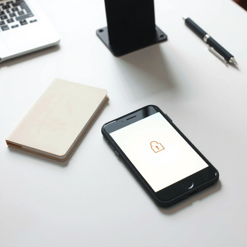 Mobile security illustration